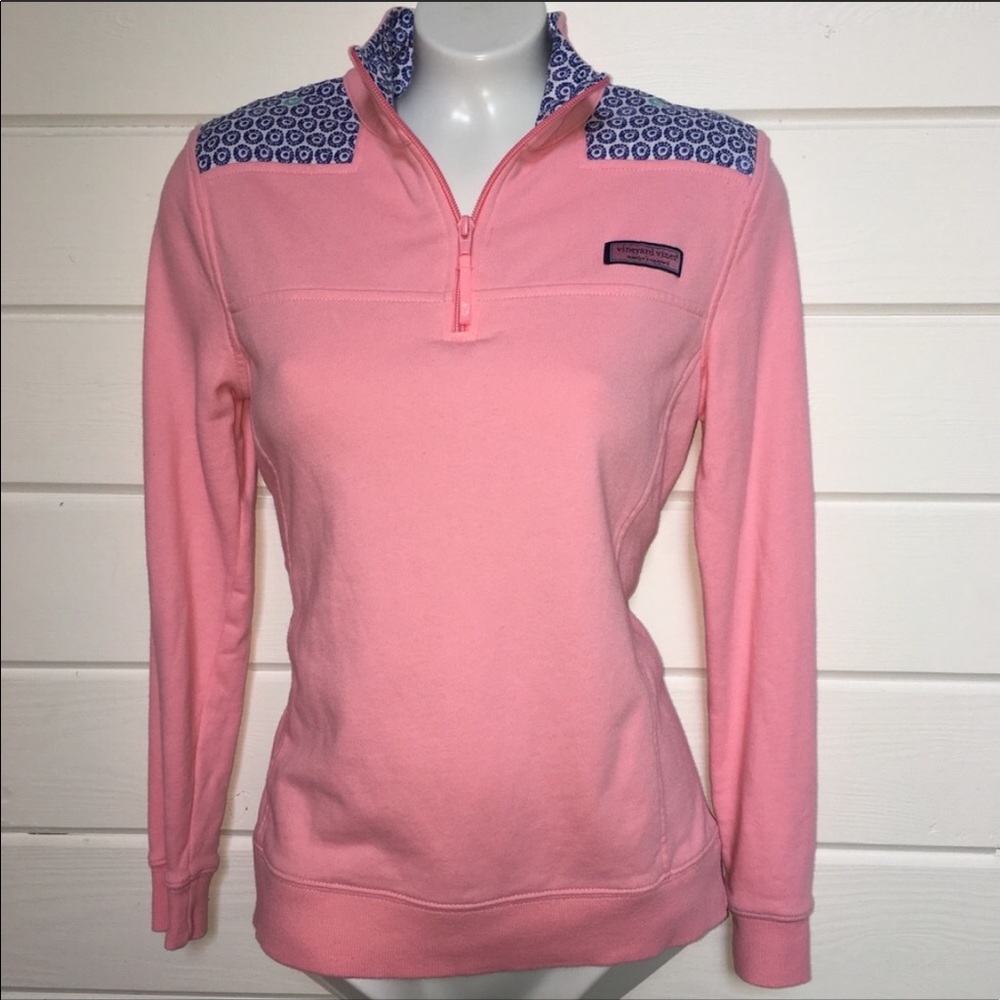 Vineyard Vines Pink Pullover XXS